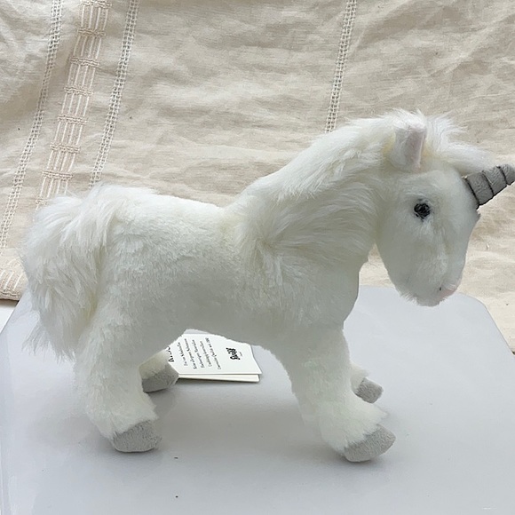 Steiff Starly Einhorn Unicorn Plush Stuffed Unicorn - Picture 2 of 6